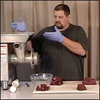 Processing deer meat